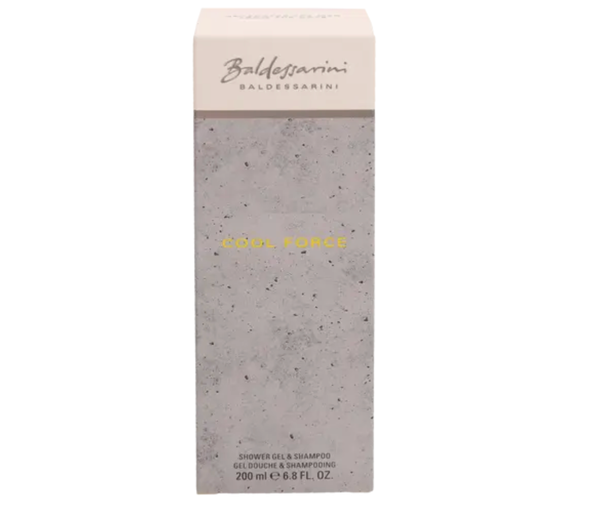Baldessarini Cool Force Shower Gel & Shampoo 200 ml