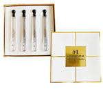 Carolina Herrera Confidential Giftset - 4x4ml Orange Affair EDT Splash - Bergamot Bloom EDT Splash - Vetiver Paradise EDT Splash - Rose Cruise EDT Splash