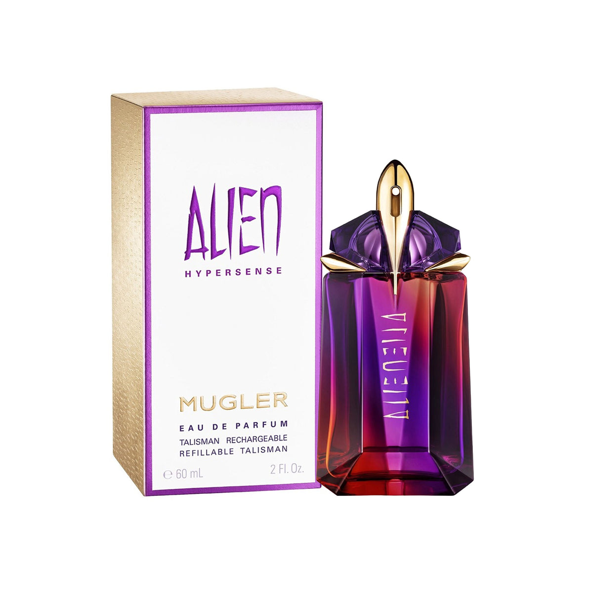 Mugler Alien Hypersense Eau de Parfum 60ml Refillable Spray