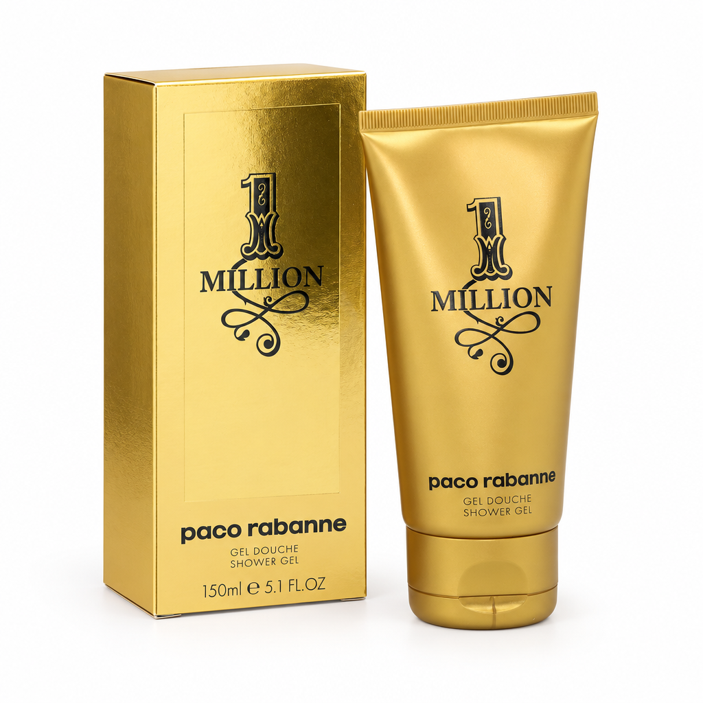 Paco Rabanne 1 Million Shower Gel 150 ml-white-angle-perfumezdirect