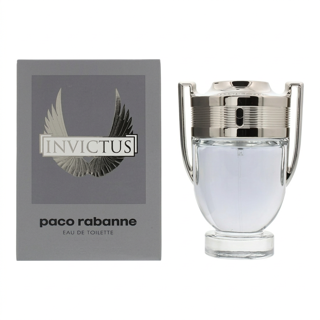 Paco Rabanne Invictus Eau De Toilette Spray 50ml studio Perfumez Direct