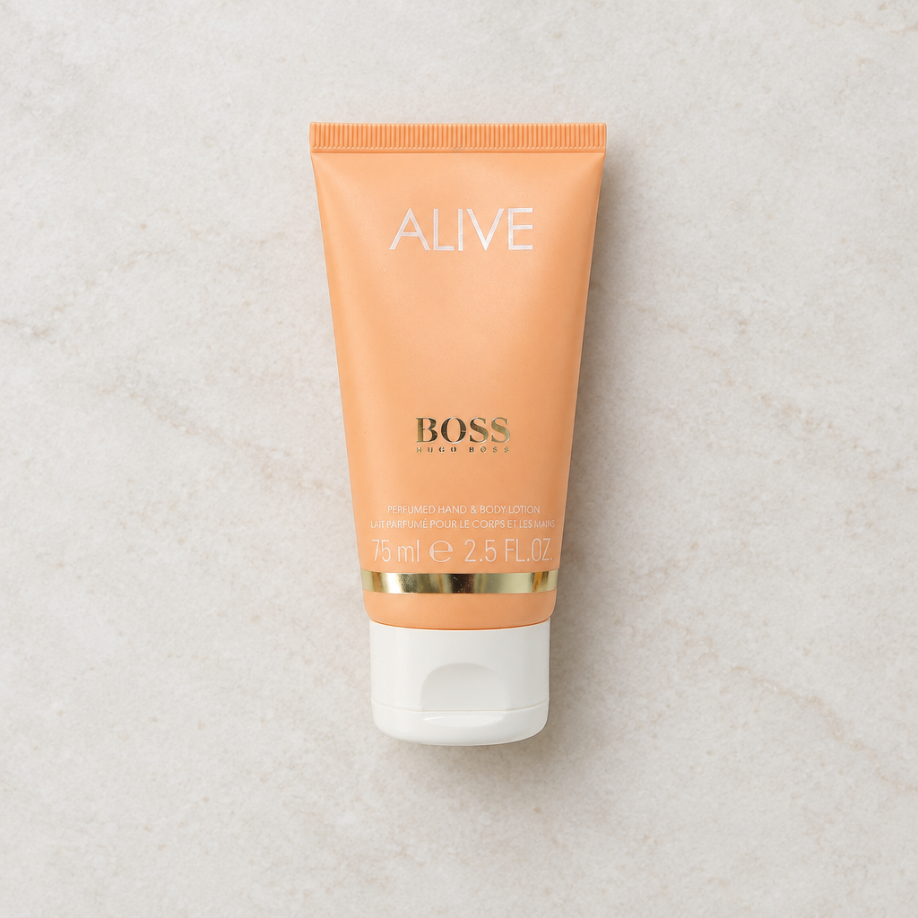 Hugo Boss Alive Perfumed Body Lotion 75ml Flat lay