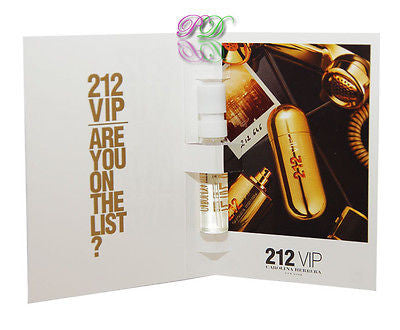 Carolina Herrera 212 Vip Edp 1.5ml Vial Women Eau de Parfum Fragrances New Spray - PerfumezDirect®