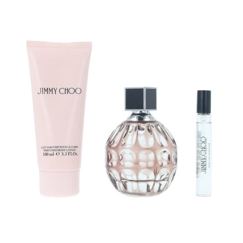 Jimmy Choo Eau De Perfume Spray 100ml Set 3 Pieces 2019 - PerfumezDirect®