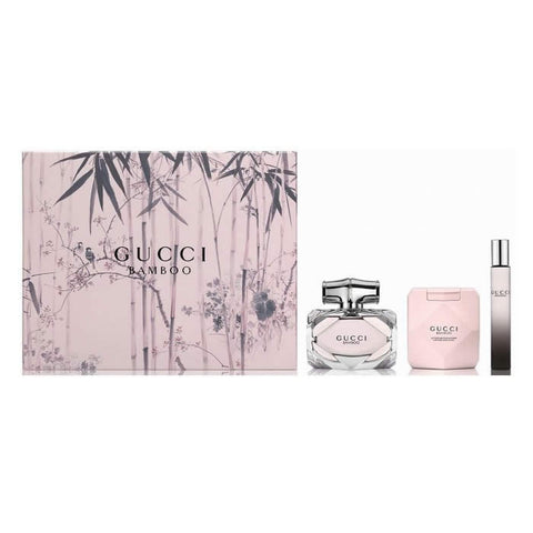Gucci Bamboo Eau De Perfume Spray 75ml Set 3 Pieces 2019 - PerfumezDirect®