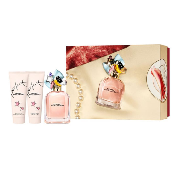 Marc Jacobs Perfect Eau De Parfum Spray 100ml Christmas Set 2022 - PerfumezDirect®