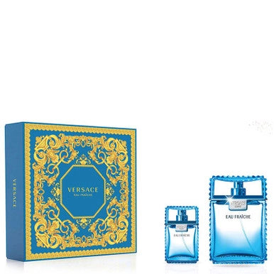 Versace Man Eau Fraiche Gift Set 100ml EDT + 30ml EDT - PerfumezDirect®