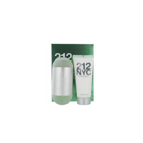 Carolina Herrera 212 NYC Eau De Toilette Spray 100ml Set 2 Pieces 2020 - PerfumezDirect®