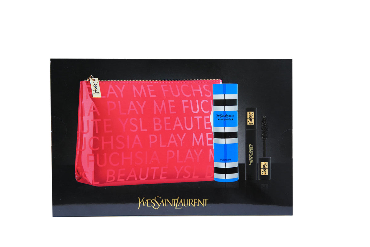 Yves Saint Laurent RIVE GAUCHE EDT 100ml SET 3 Pieces - PerfumezDirect®