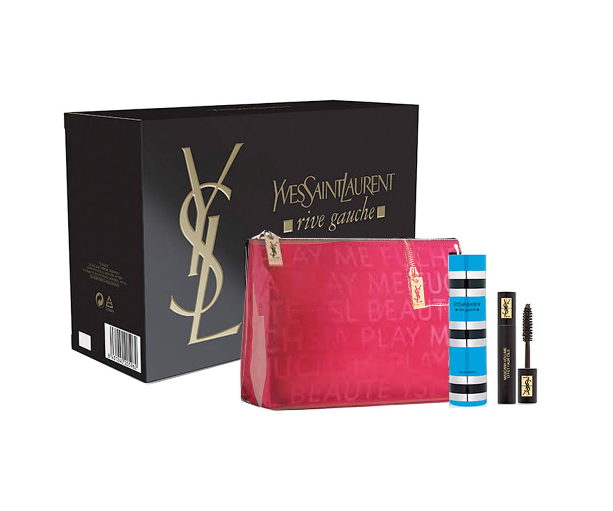 Yves Saint Laurent RIVE GAUCHE EDT 100ml SET 3 Pieces - PerfumezDirect®