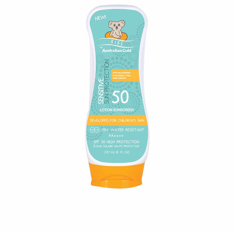 AUSTRALIAN GOLD KIDS SENSITIVE sun protection lotion SPF50 237 ml - PerfumezDirect®