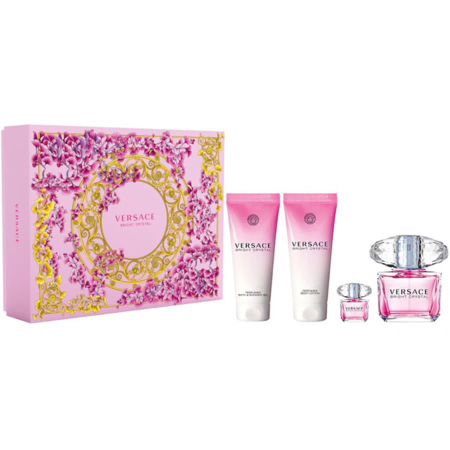 Versace Bright Crystal Lote 4 Piezas - PerfumezDirect®