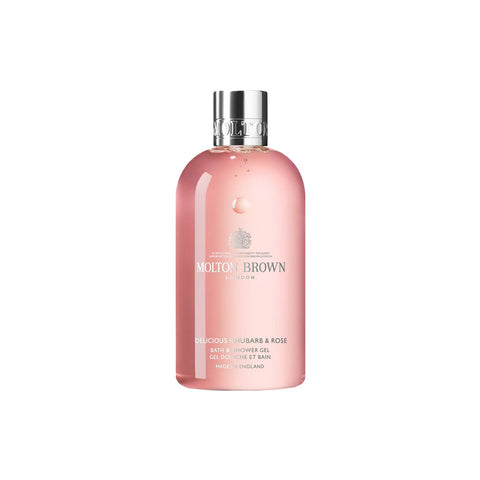 Molton Brown Delicious Rhubarb and Rose Bath and Shower Gel 100ml - PerfumezDirect®