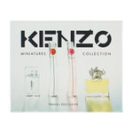 Kenzo Miniatures Gift Set 5ml Jungle Elephant EDP + 4ml Flower EDP + 4ml Flower by Kenzo Poppy Bouquet EDP + 5ml L Eau Kenzo Pour Femme EDT - PerfumezDirect®