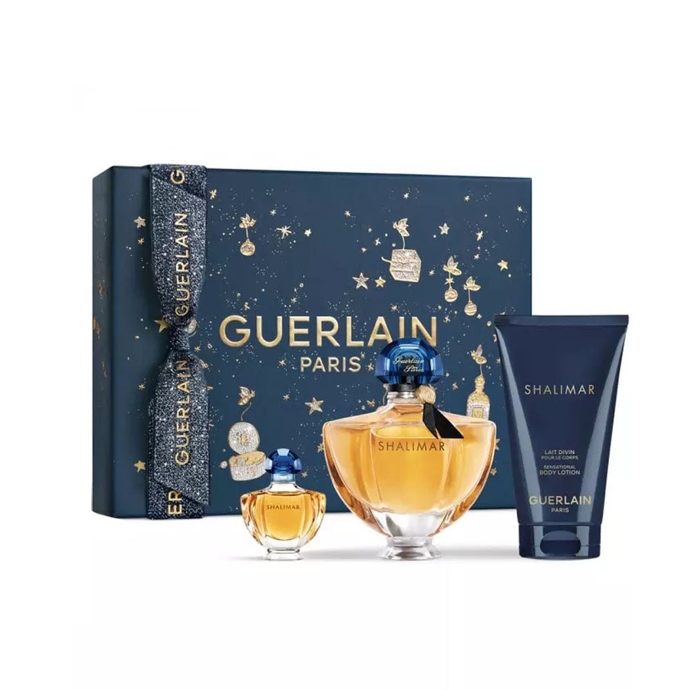 Guerlain Shalimar Gift Set 50ml EDP + 75ml Body Lotion + 5ml EDP