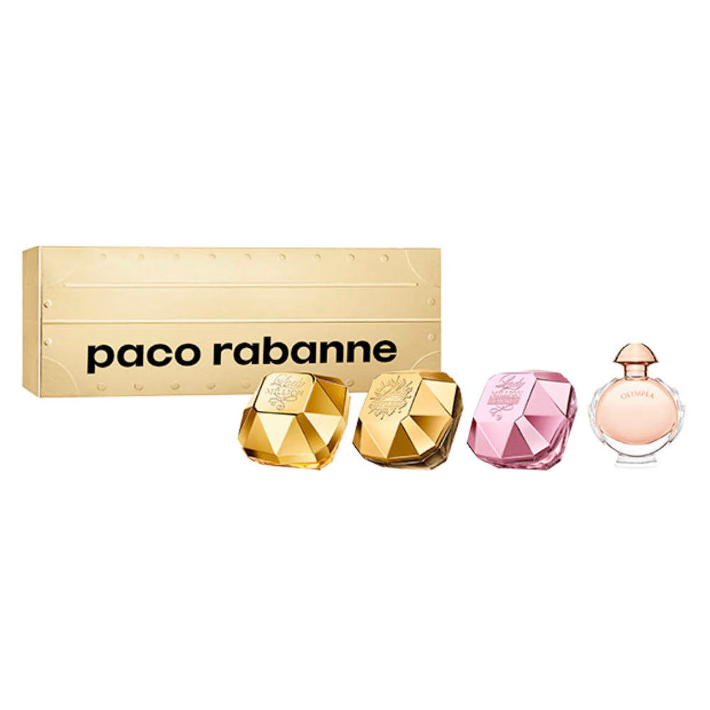 Paco Rabanne Miniatures Gift Set 5ml Lady Million Mini Set for Women - PerfumezDirect®