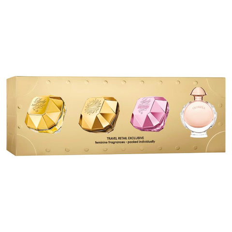 Paco Rabanne Miniatures Gift Set 5ml Lady Million Mini Set for Women - PerfumezDirect®
