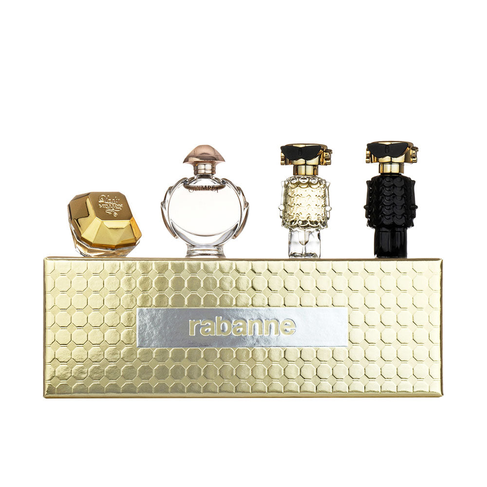 Paco Rabanne Miniatures Gift Set 5ml Lady Million EDP + 6ml Olympea EDP + 4ml Fame EDP + 4ml Fame Parfum EDP