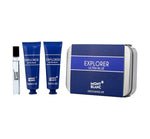 Mont Blanc Explorer Ultra Blue Gift Set 7.5ml EDP Spray + 30ml Face Cream + 30ml Cleansing Gel