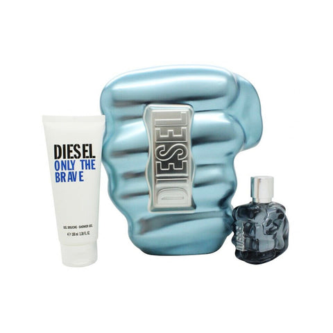 Diesel Only The Brave Gift Set 50ml EDT + 100ml Shower Gel - PerfumezDirect®
