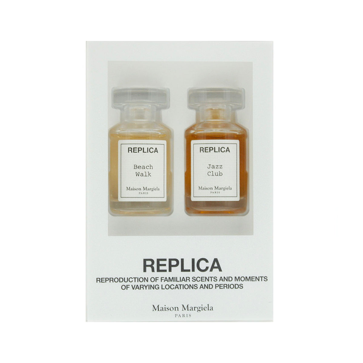 Maison Margiela Replica Miniatures Gift Set 7ml Beach Walk EDT + 7ml Jazz Club EDT - PerfumezDirect®