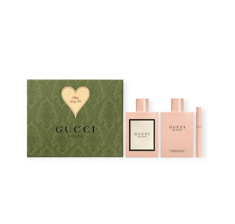 Gucci Bloom Edp 100ml Gift Set Body Lotion 100ml Mini Edp 10ml - PerfumezDirect®