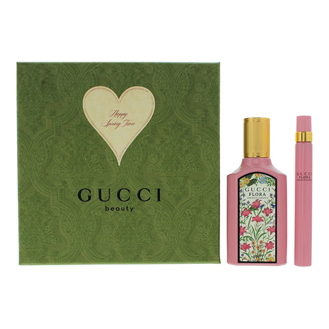 Gucci Flora Gorgeous Gardenia Edp 50ml Gift Set 2 Pieces - PerfumezDirect®