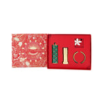 Carolina Herrera Fabulous Kiss Satin Lipstick Gift Set 310 Red Carolina Lipstick + Green Waves Lipstick Cap