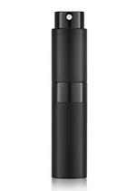 Luxury Refillable Perfume Atomiser 8ml Black Twist & Spray pocket Travel Fragrance Spray
