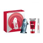 Carolina Herrera 212 Heroes Gift Set 90ml EDT + 100ml Shower Gel + 10ml EDT