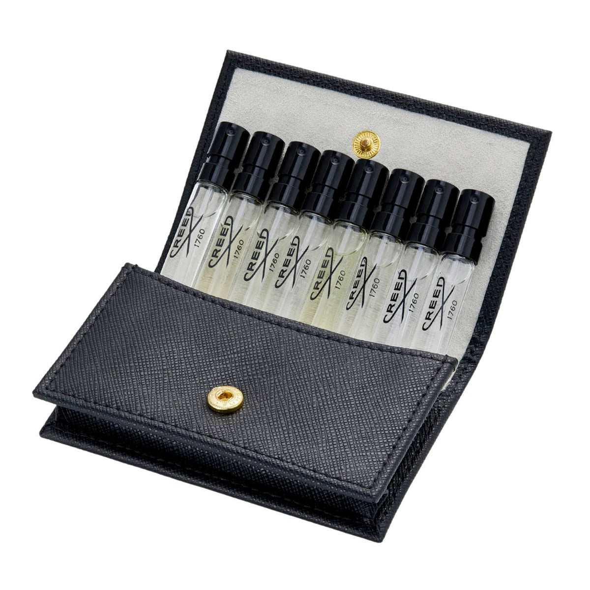 Creed Men's Leather Mini Wallet 8 x 1.7ml Gift Set