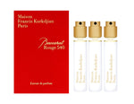 Maison Francis Kurkdjian Baccarat Rouge 540 Extrait de Parfum Travel Set 3 x 11ml Extrait de Parfum Refills