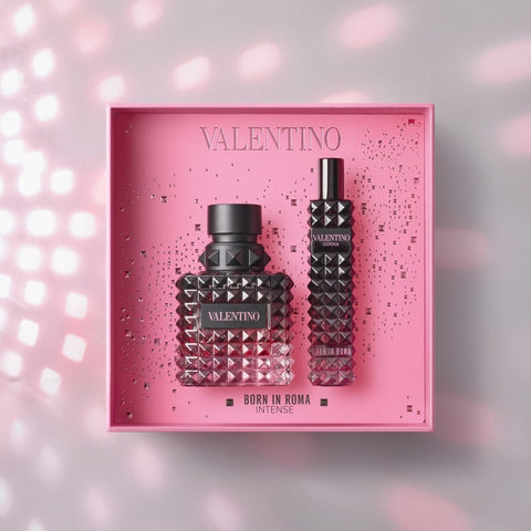 Valentino Donna Born In Roma Intense Gift Set 50ml EDP + 15ml EDP - PerfumezDirect®