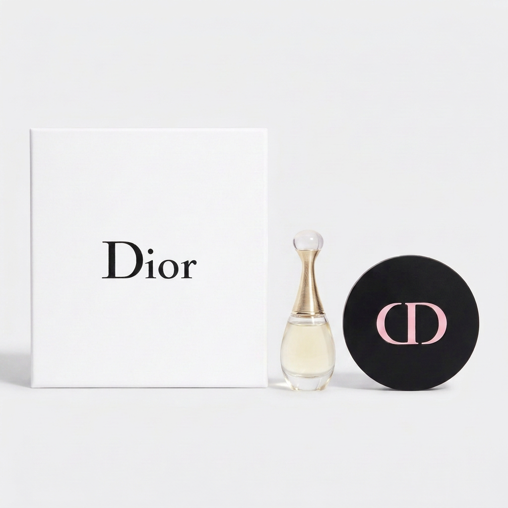 Dior Jadore gift set Pocket Mirror white Perfumez Direct