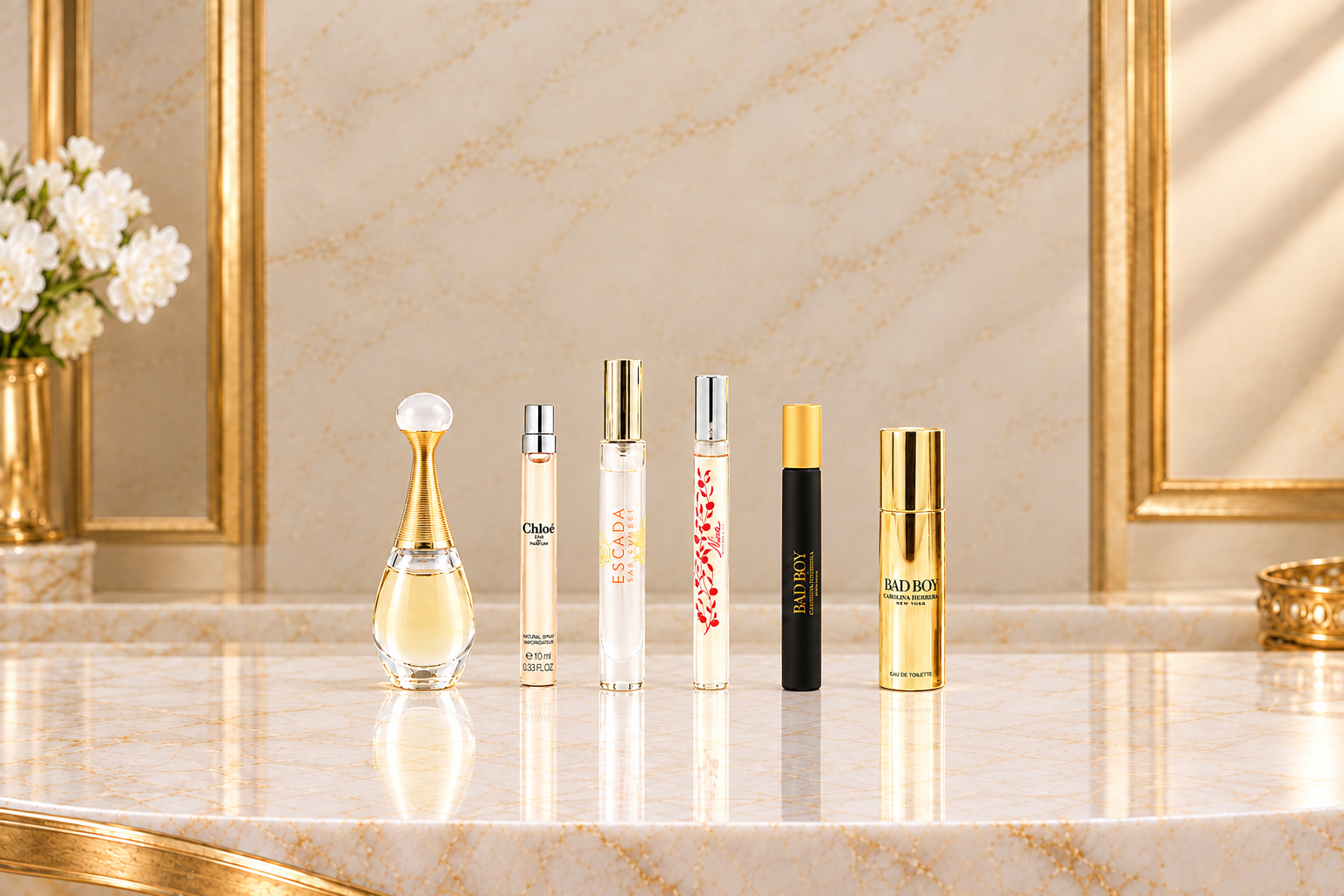luxury miniatures banner perfumez direct