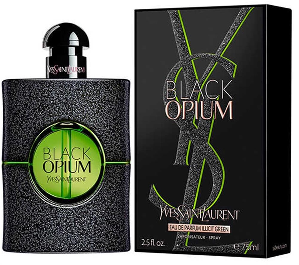 YSL Black Opium Illicit Green Edp Spray 75 ml - PerfumezDirect®