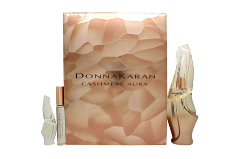 DKNY Cashmere Aura Gift Set 100ml EDP + 5ml EDP + 10ml EDP - PerfumezDirect®
