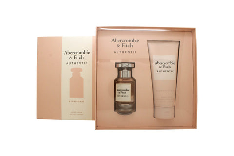 Abercrombie & Fitch Authentic Woman Gift Set 50ml EDP + 200ml Body Lotion - PerfumezDirect®