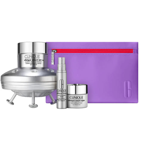 Clinique Smart Spf15 Mosturizer Dry Combination 50ml Set 3 Pieces 2020 - PerfumezDirect®