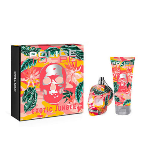 Police To Be Exotic Jungle Woman Eau De Toilette Spray 75ml Set 2 Pieces 2019 - PerfumezDirect®