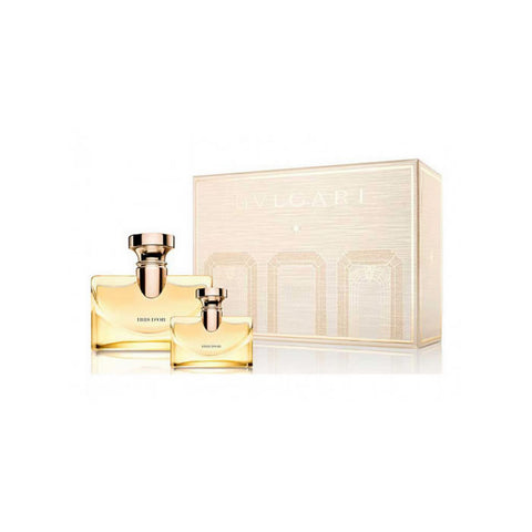 Bvlgari Splendida Iris D'Or Eau De Perfume Spray 50ml Set 2 Pieces 2018 - PerfumezDirect®