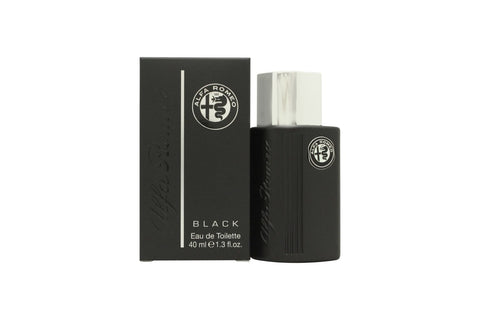 Alfa Romeo Black Eau de Toilette 40ml Spray - PerfumezDirect®