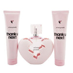 Ariana Grande Thank U, Next Gift Set 100ml EDP + 100ml Body Lotion + 100ml Shower Gel - PerfumezDirect®