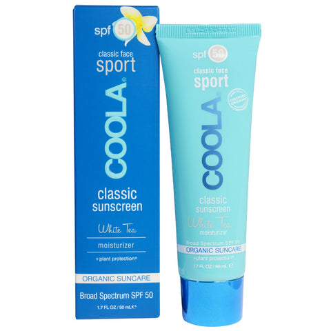 Coola Classic Sport Face Spf50 White Tea 50ml - PerfumezDirect®