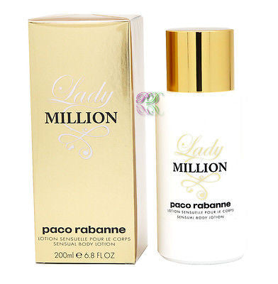 Paco Rabanne Lady Million Sensual Body Lotion 200ml - PerfumezDirect®