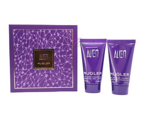 Thierry Mugler Alien Beautifying Body Lotion 30ml + Shower Gel 30ml Set - PerfumezDirect®