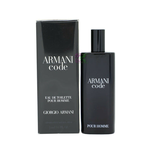 Giorgio Armani Code Pour Homme Edt 15ml Eau de Toilette Spray - PerfumezDirect®