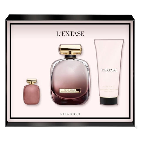Nina Ricci L'Extase Eau De Perfume Spray 80ml Gift Set 3 Pieces For Her - PerfumezDirect®