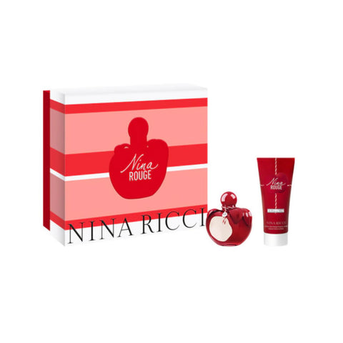 Nina Rouge Eau De Toilette Spray 50ml Set 2 Pieces 2020 - PerfumezDirect®
