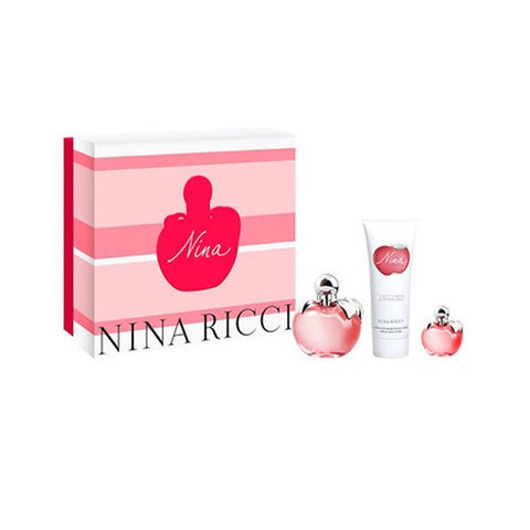 Nina Ricci Eau De Toilette Spray 50ml Set 3 Pieces 2020 - PerfumezDirect®